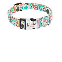 HKM-3653565 Adjustable High Reflective Dog Collar for Small, Medium, and Large Breeds - Comfortable and Breathable with Night Visibility