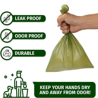 HKM-3657021 Extra Thick Strong Leak-Proof Dog Waste Bags for Easy Cleanup
