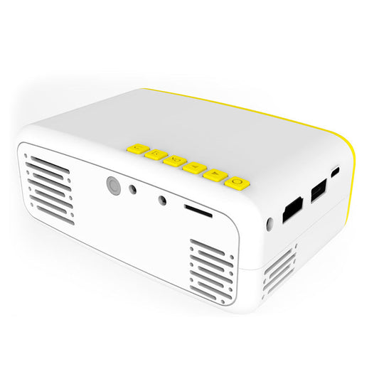 HKM-365715 Miniature HD Projector with 320x240 Resolution, Manual Focus, and Multi-Media Support