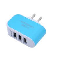 HKM-365715 Plastic Travel USB Charger - 220V Input, 5V Output, 1000mA Charging Current