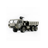 HKM-365843 1/16 Scale 6WD Remote Control Military Pickup Truck with Camera - Ready-to-Go Off-Road Vehicle for All Ages