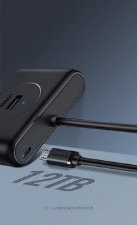 HKM-365907 USB 3.0 Multi-Port Extender Hub for Desktop Computers - High-Speed Data Transfer (300mb/s)