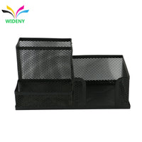 HKM-365971 Metal Desktop Organizer with Pen and Card Holder for Office and School Use