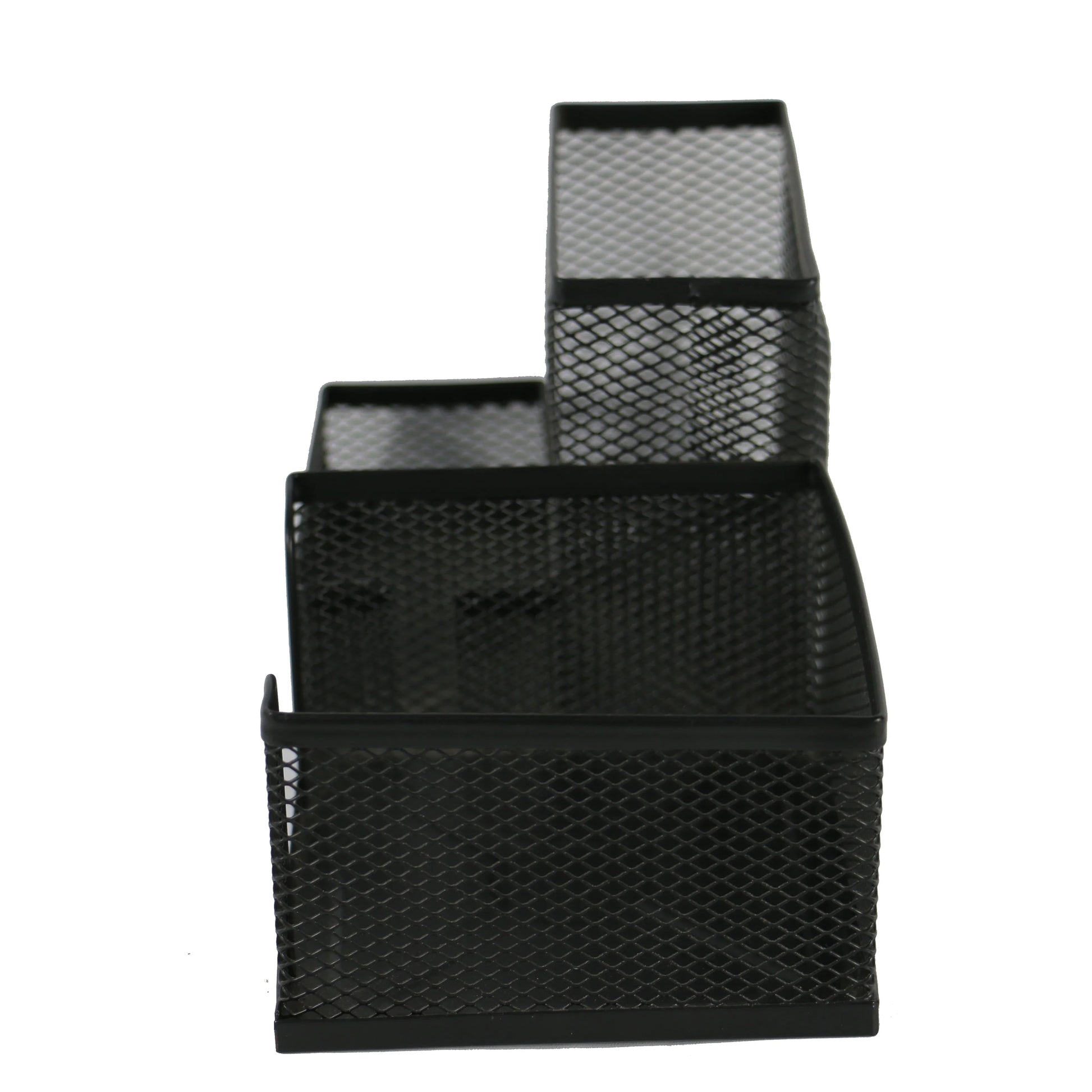 HKM-365971 Metal Desktop Organizer with Pen and Card Holder for Office and School Use