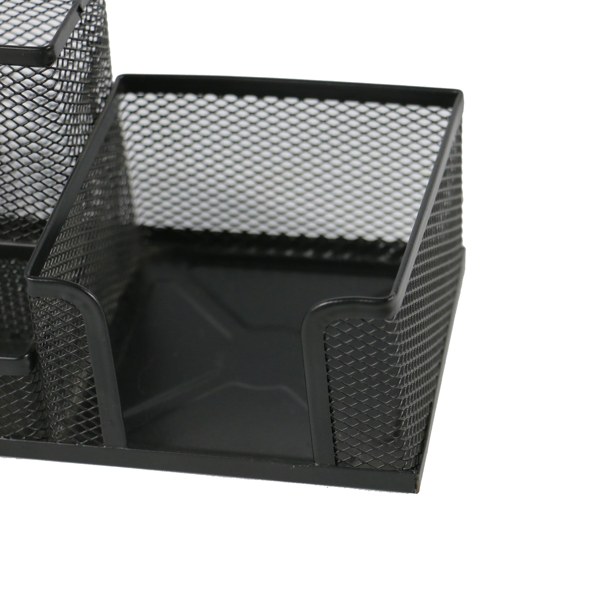 HKM-365971 Metal Desktop Organizer with Pen and Card Holder for Office and School Use
