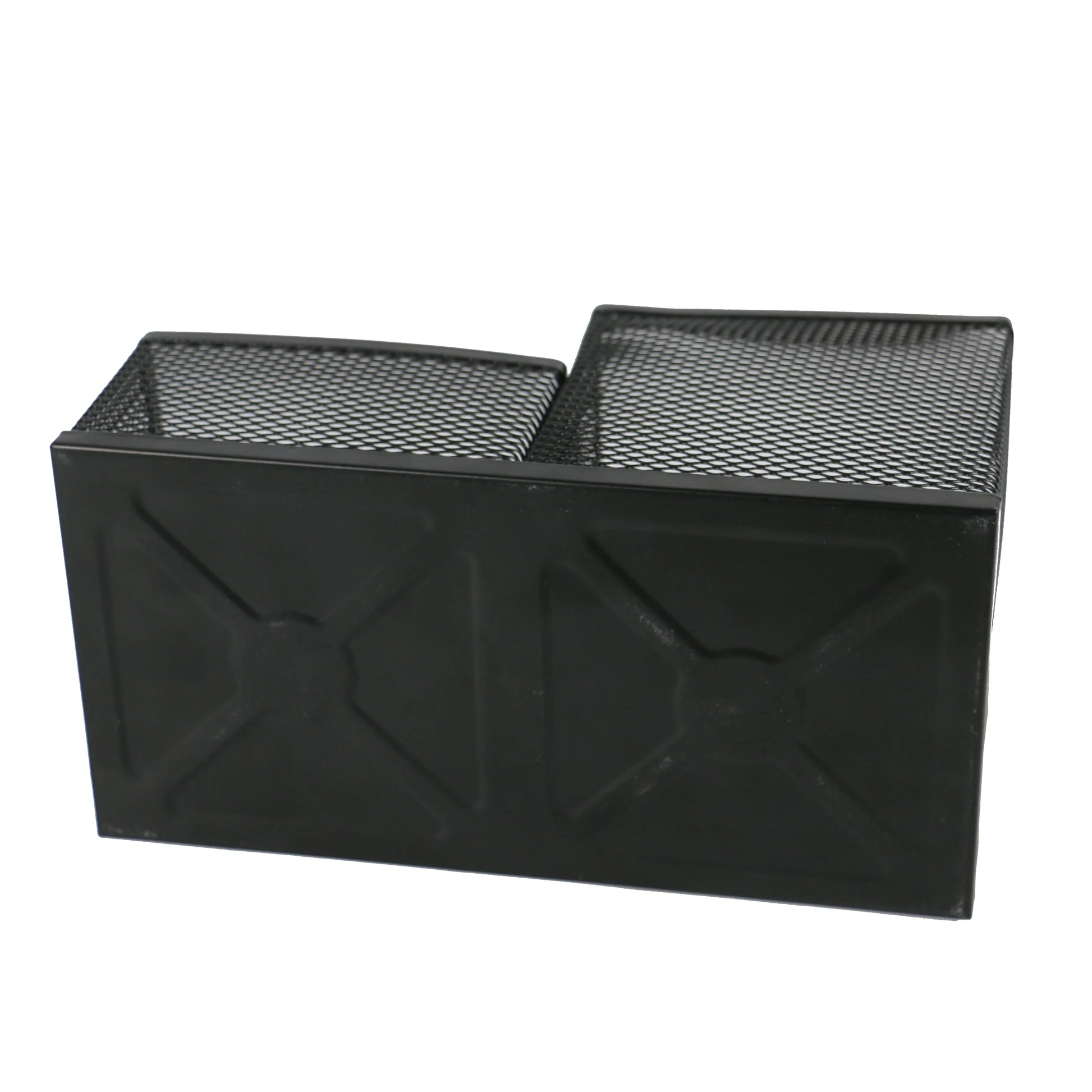 HKM-365971 Metal Desktop Organizer with Pen and Card Holder for Office and School Use