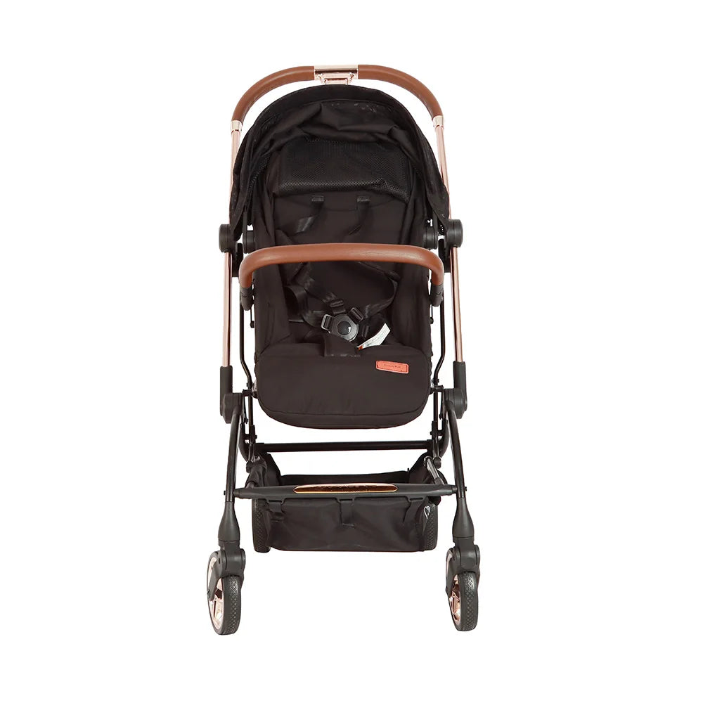 HKM-366035 4-in-1 Lightweight Foldable Baby Stroller with Swivel Seat for Newborns to 3 Months