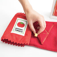 HKM-3661501 Canned Tomato Sniffing Toy for Dogs and Cats - Machine Washable, Soft Polar Fleece