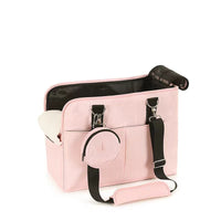 HKM-3661757 Korean Summer Portable Medium Soft Nylon Dog Bag in Pink and Black