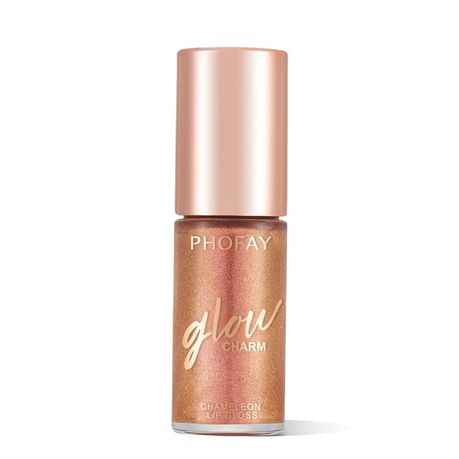 HKM-366227 Moisturizing Shimmer Lip Gloss - Intense Color & Shine, 7.5ml