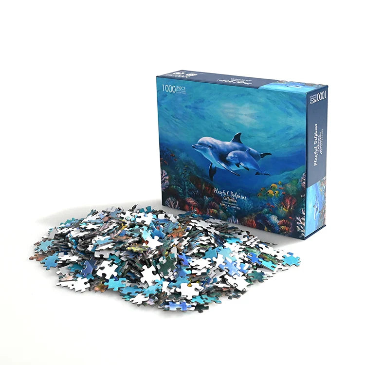 HKM-366291 Custom 1000 Piece Jigsaw Puzzle for Adults - Personalised Design