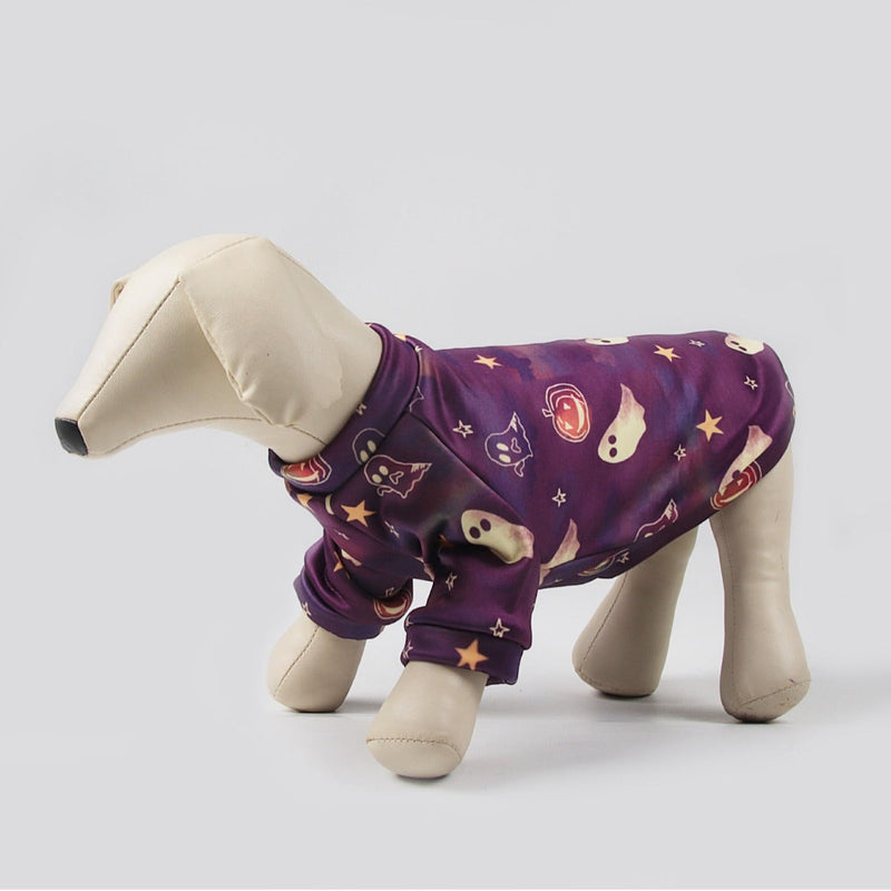HKM-3664061 Fleece-Lined Pet Clothing for Autumn and Winter - Available in Multiple Sizes