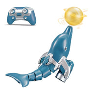 HKM-366419 2.4G Remote-Controlled Dolphin Water Play Toy for Outdoor Use