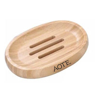 HKM-366419 Natural Wood Soap Box with Custom Logo for Bath and Toilet Supplies