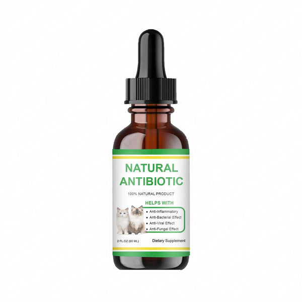 HKM-3665341 Pet Salmon Oil Drops for Cats and Dogs - 60ml Bottle