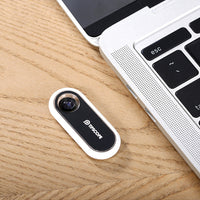 HKM-366547 Mobile Phone External Lens Microscope with 2 Glass Slides, White, Compact Design
