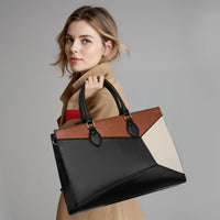 HKM-366547 Professional Laptop Tote Bag for 15.6 to 17 Inch Laptops - Lightweight Clutch Purse for Office and Business Use
