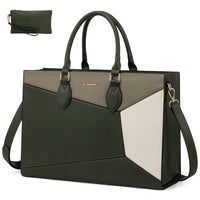 HKM-366547 Professional Laptop Tote Bag for 15.6 to 17 Inch Laptops - Lightweight Clutch Purse for Office and Business Use