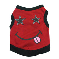 HKM-3665853 Leisurely Polyester Smiley Pet Vest for Comfort and Style