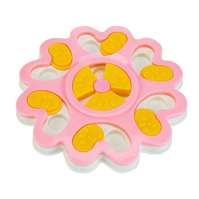 HKM-3666109 Interactive Dog Puzzle Feeder Toy for Engaging Treat Dispensing and Training