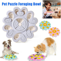 HKM-3666109 Interactive Dog Puzzle Feeder Toy for Engaging Treat Dispensing and Training