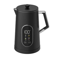 HKM-366611 1.7L Stainless Steel Electric Kettle with Smart Temperature Control for Home and Office