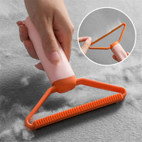HKM-3666749 Portable Pet Hair Remover Brush for Clothes and Sofas - Manual Lint Roller and Fabric Shaver Tool