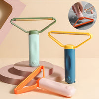 HKM-3666749 Portable Pet Hair Remover Brush for Clothes and Sofas - Manual Lint Roller and Fabric Shaver Tool