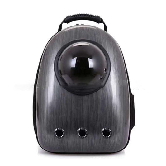 HKM-366675 Portable Pet Backpack for Cats and Dogs - Comfortable Shoulder Bag for Travel and Outdoor Adventures