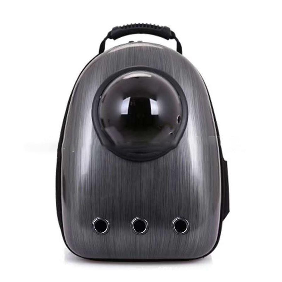 HKM-366675 Portable Pet Backpack for Cats and Dogs - Comfortable Shoulder Bag for Travel and Outdoor Adventures