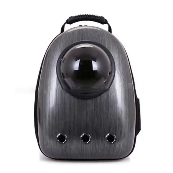 HKM-366675 Portable Pet Backpack for Cats and Dogs - Comfortable Shoulder Bag for Travel and Outdoor Adventures