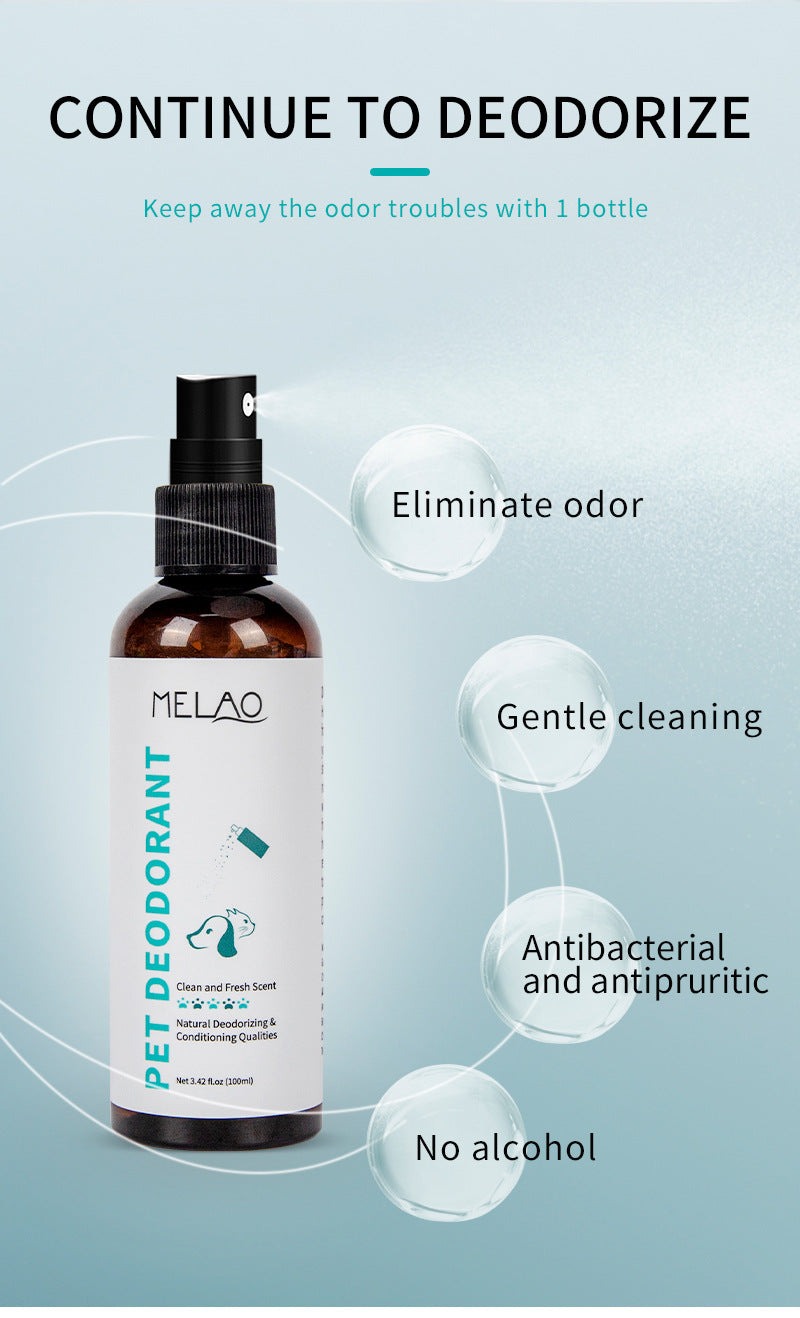 HKM-3667133 Pet Deodorant Spray for Removing Cat and Dog Urine Odors - 100ml