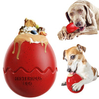 HKM-3667901 Dinosaur Egg Bite-resistant Slow Feeder Dog Toy in Various Colors