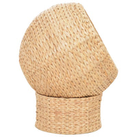 HKM-3668541 Natural Seagrass Cat Basket with Removable Cushion for Cozy Indoor Relaxation