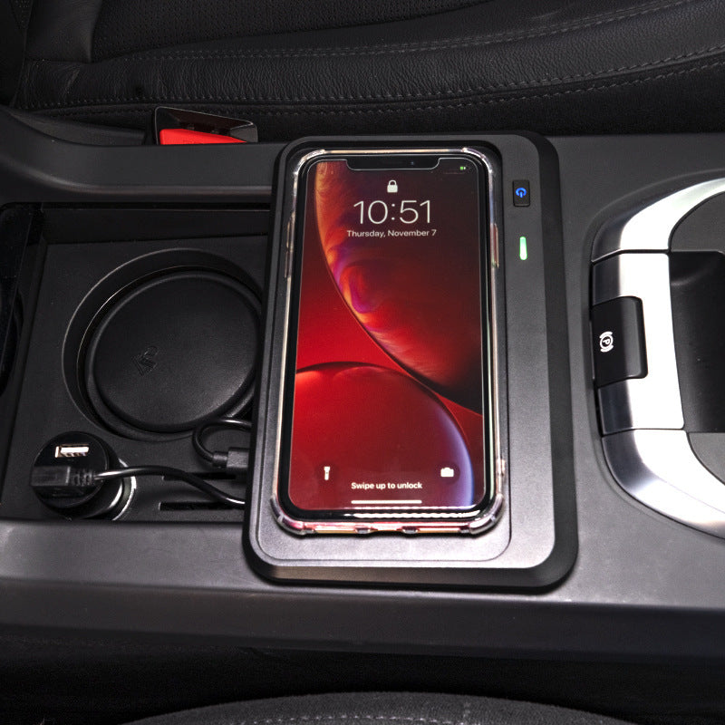 HKM-366867 Wireless Fast Charger for Land Rover Discovery - Convenient Mobile Phone Charging