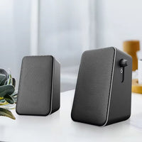 HKM-366995 Dual 10W High-Fidelity Stereo Speakers with Deep Bass for Enhanced Sound Experience