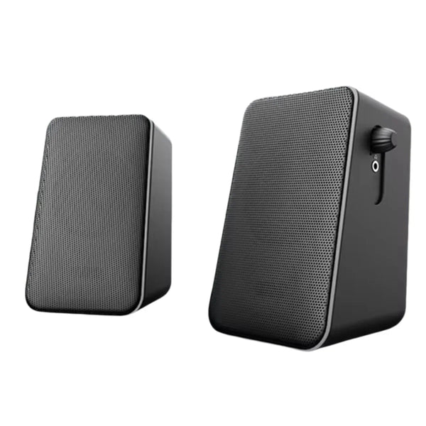 HKM-366995 Dual 10W High-Fidelity Stereo Speakers with Deep Bass for Enhanced Sound Experience
