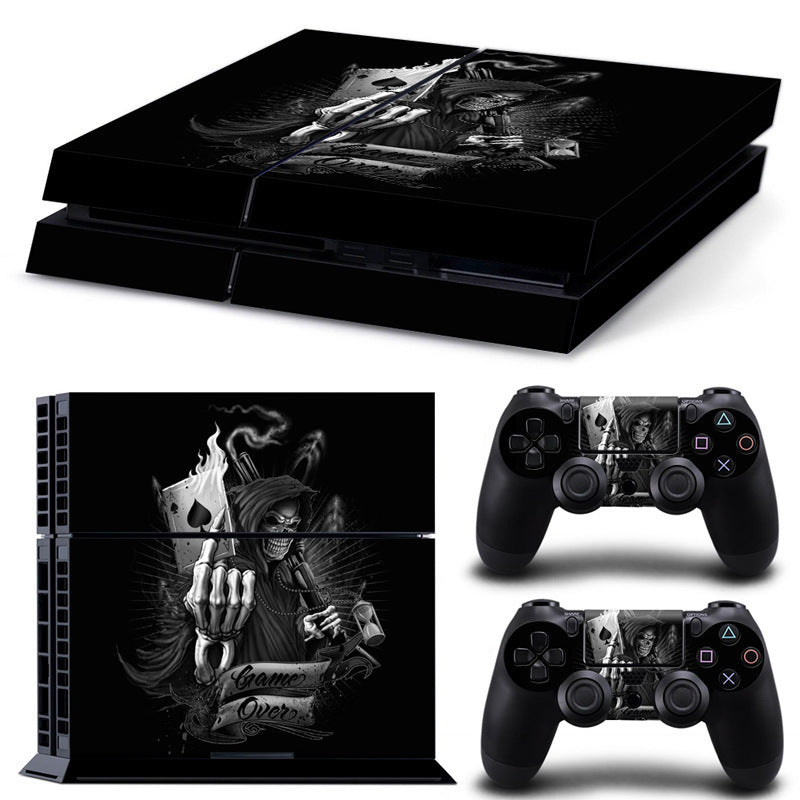 HKM-367315 PS4 Game Console Air Duct Sticker - Eco-Friendly PVC Film with High-Definition Printing