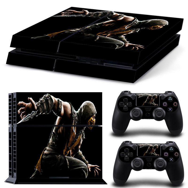 HKM-367315 PS4 Game Console Air Duct Sticker - Eco-Friendly PVC Film with High-Definition Printing