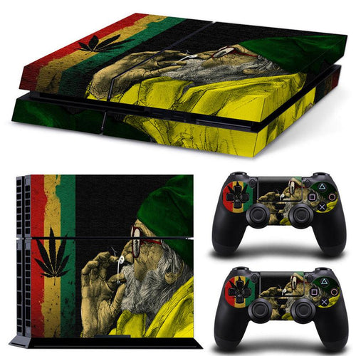 HKM-367315 PS4 Game Console Air Duct Sticker - Eco-Friendly PVC Film with High-Definition Printing