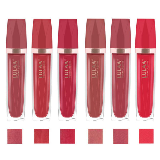 HKM-367379 18 Color Matte Velvet Lipstick - Long-Lasting Lip Gloss with High-Gloss Jelly Finish