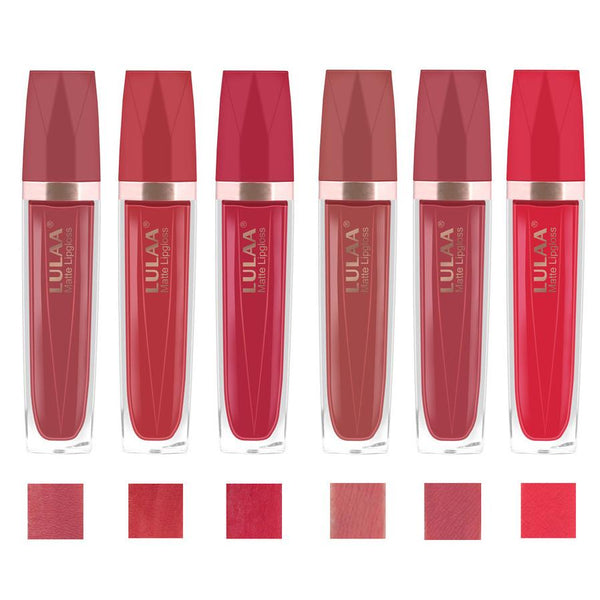 HKM-367379 18 Color Matte Velvet Lipstick - Long-Lasting Lip Gloss with High-Gloss Jelly Finish