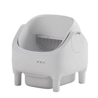 HKM-367443 Automatic Self-Cleaning Smart Cat Litter Box with APP Control and Dual Safety Sensors