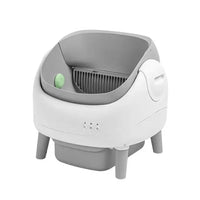 HKM-367443 Automatic Self-Cleaning Smart Cat Litter Box with APP Control and Dual Safety Sensors