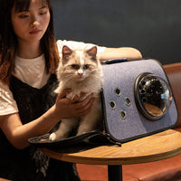 HKM-3674685 Transparent Window Design Portable Pet Cat Carrier - Various Styles Available