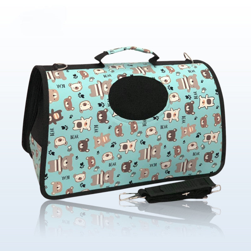 HKM-3674685 Transparent Window Design Portable Pet Cat Carrier - Various Styles Available