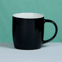 HKM-367571 Nordic 12oz Ceramic Coffee Mug in Red, Black, Navy Blue, Pink, and White
