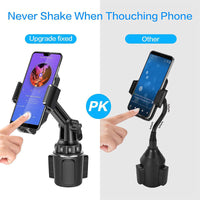 HKM-367699 360° Adjustable Car Phone and Tablet Holder - Durable ABS Material, Quick Installation, Scratch-Resistant Protection