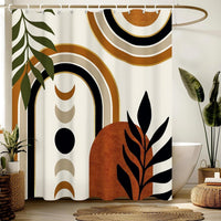 HKM-367699 Easter Theme Waterproof Mildew-Proof Shower Curtain in Multiple Sizes