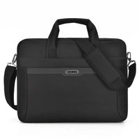 HKM-367699 Slim Business Laptop Bag – Waterproof Nylon for 15.6-Inch Laptops, Men's Casual Computer Tote